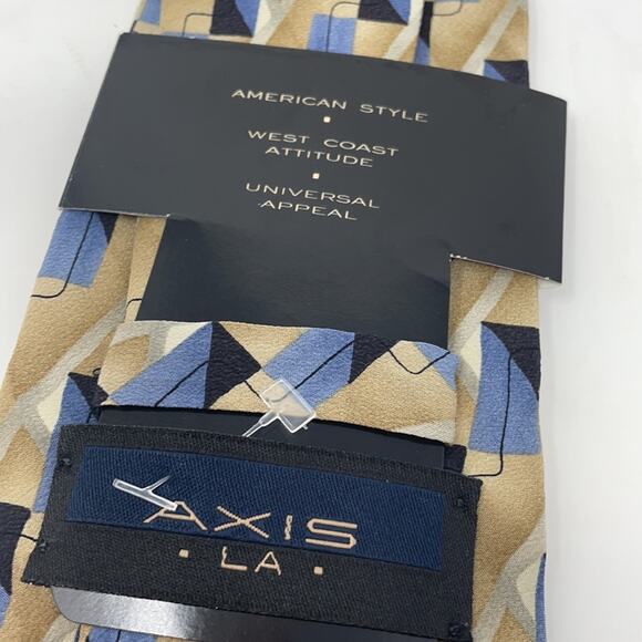 3/$15!  New! Axis LA bundle of 2 💯% silk ties - Picture 11 of 11